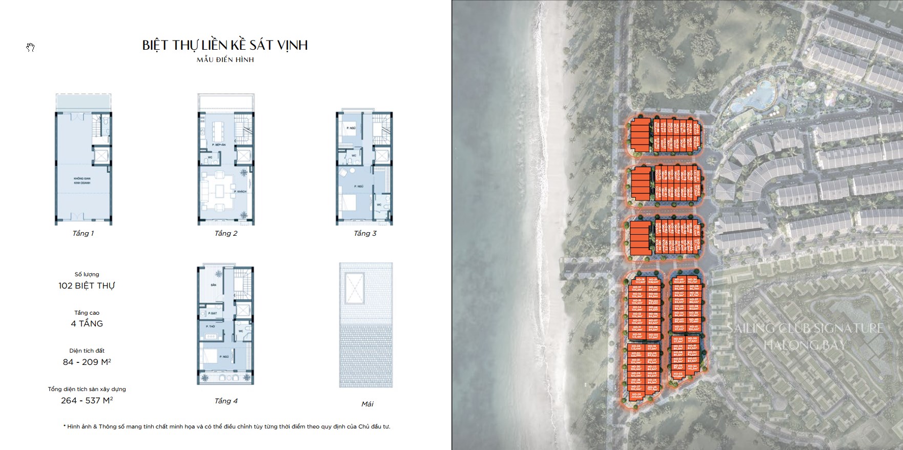 Thiết kế Horizon Bay Hạ Long | Liền kề 4 tầng