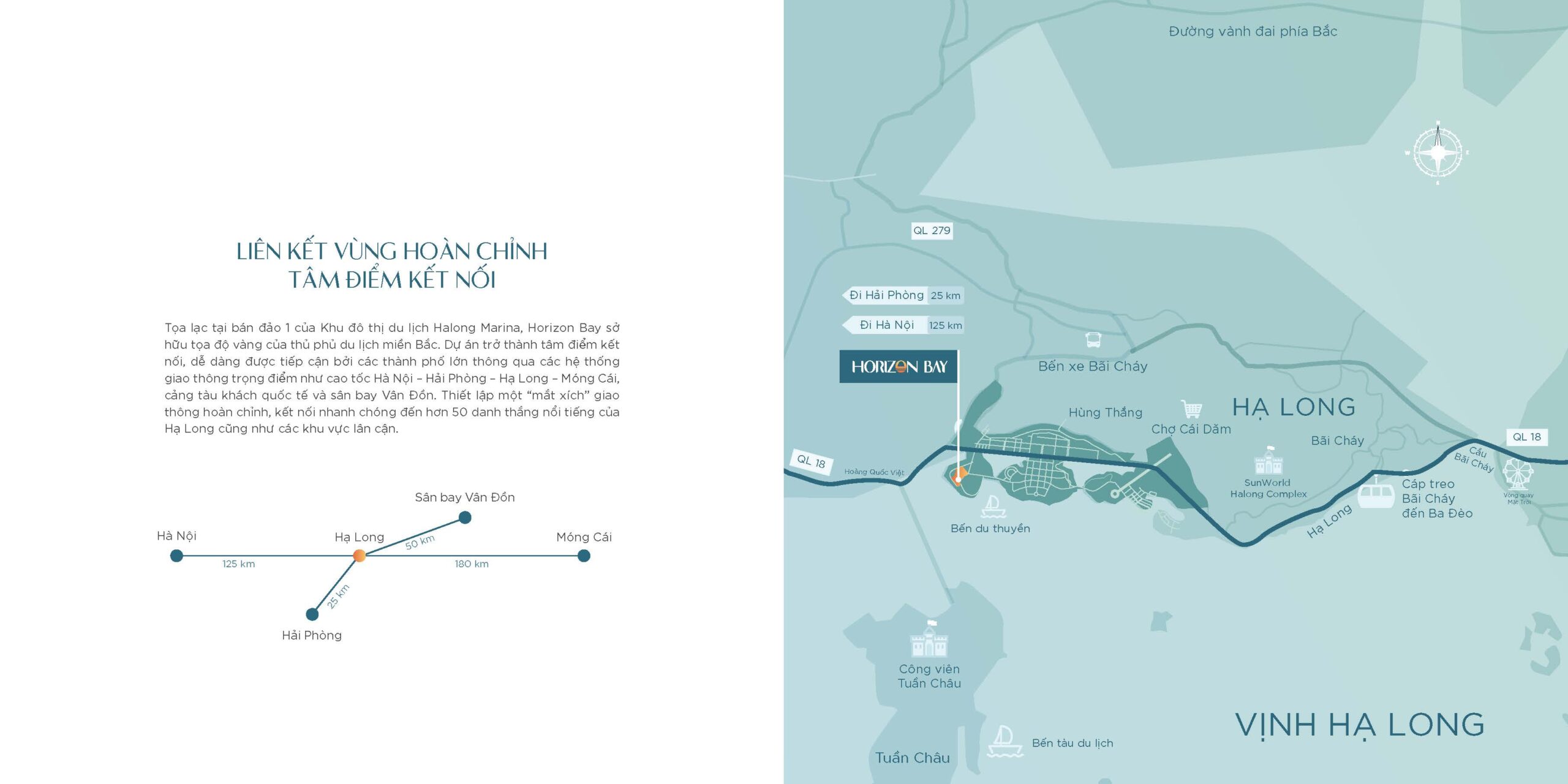 Vị trí dự án Horizon Bay Hạ Long